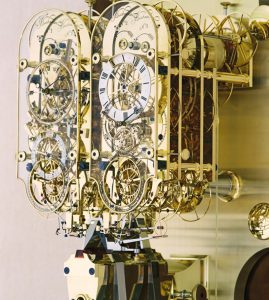 Clock Number 4 – Double Pendulum Wall Hanging Observatory Regulator 001