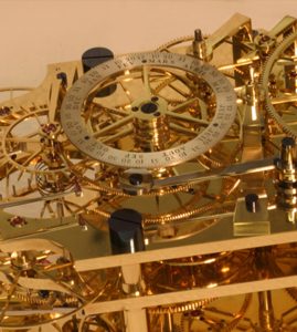 Clock Number 4 – Double Pendulum Wall Hanging Observatory Regulator 003